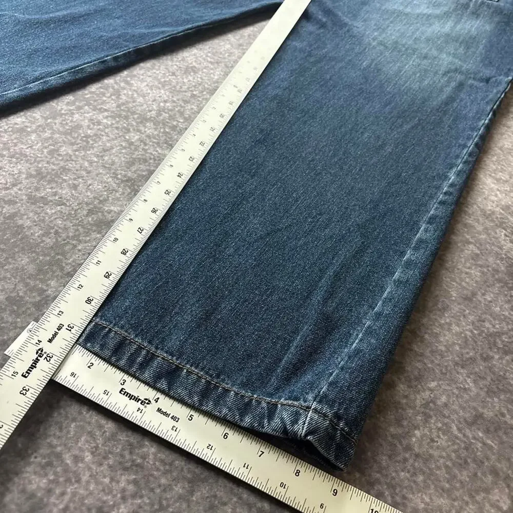 Vintage Y2K Joker Brand Men’s 40x32 Baggy Wide Leg Blue Jeans Hip Hop Skater